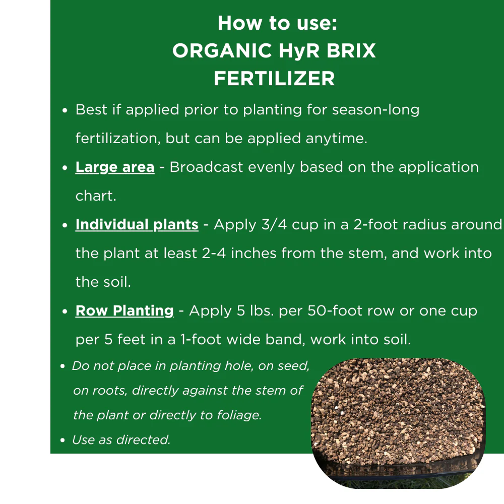 Hyr BRIX Organic Vegetable Fertilizer 1-1-8 - Image 3