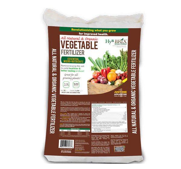 Hyr BRIX Organic Vegetable Fertilizer 1-1-8 - Image 6