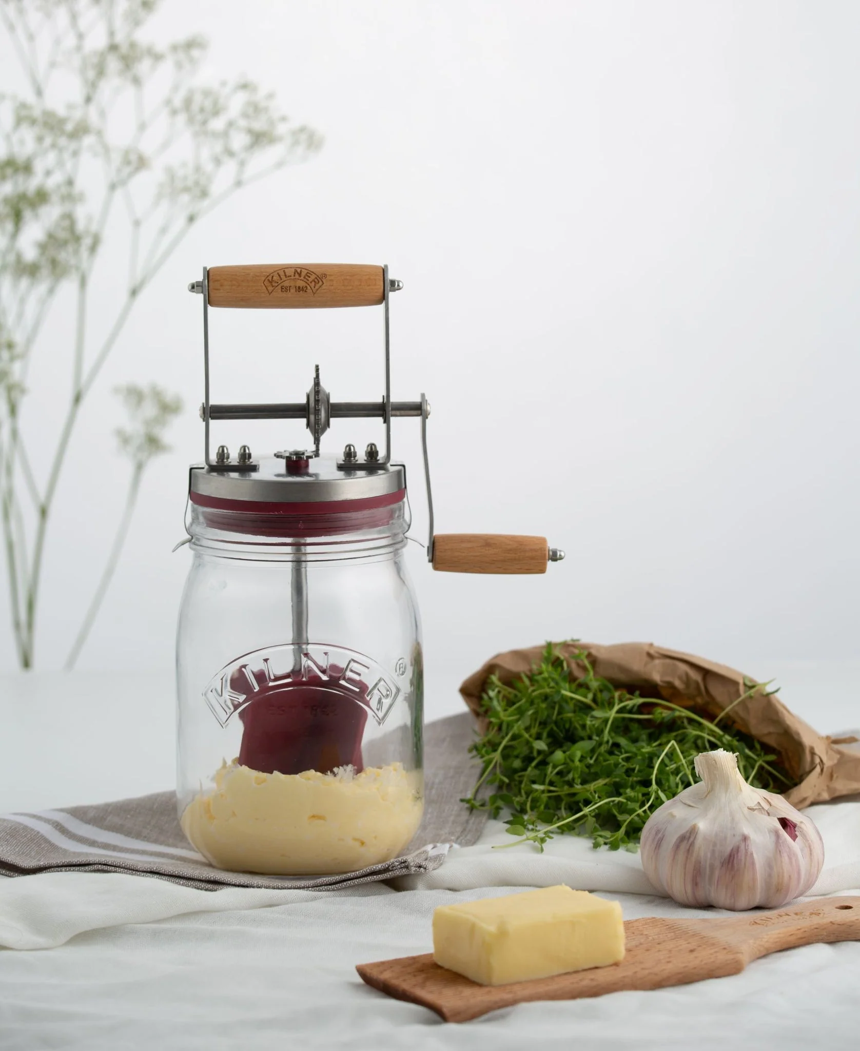 Kilner Butter Churner (34oz) - Image 3